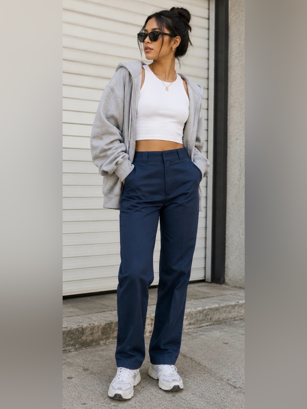 Dickies 874 Original Work Pants NWT Navy Straight Leg Size 27 Short